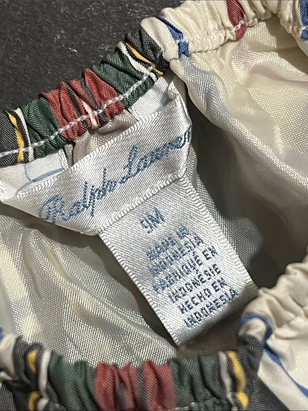 Ralph Lauren Plaid Dress 9 months